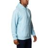 imageColumbia Mens Viewmont Ii Sleeve Graphic HoodieSky BlueWhiteBlue