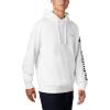 imageColumbia Mens Viewmont Ii Sleeve Graphic HoodieWhite