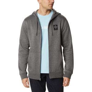 imageColumbia Mens Trek Full Zip HoodieGreycharcoal Heather