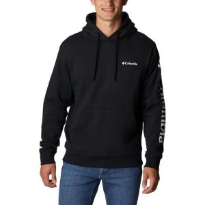 imageColumbia Mens Viewmont Ii Sleeve Graphic HoodieBlackWhite