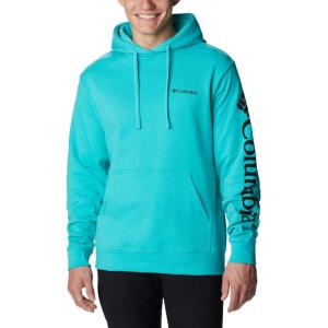 imageColumbia Mens Viewmont Ii Sleeve Graphic HoodieBright Aqua