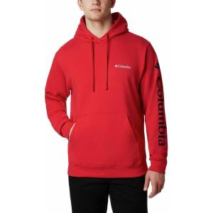 imageColumbia Mens Viewmont Ii Sleeve Graphic HoodieMountain Red