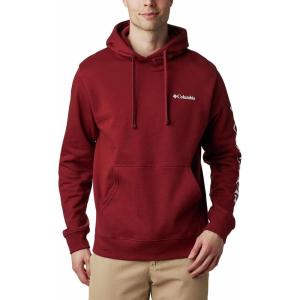 imageColumbia Mens Viewmont Ii Sleeve Graphic HoodieRed JasperWhite
