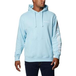 imageColumbia Mens Viewmont Ii Sleeve Graphic HoodieSky BlueWhiteWhite