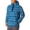 imageColumbia Mens Helvetia HoodieBright Indigo 80s Stripe Print