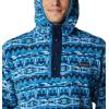 imageColumbia Mens Helvetia HoodieBright Indigo 80s Stripe Print