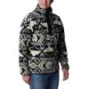 imageColumbia Mens Helvetia Half Snap FleeceBlack Checkered Peaks Tonal