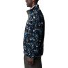 imageColumbia Mens Helvetia Half Snap FleeceBright Indigo Rocky Mountain Print