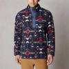 imageColumbia Mens Helvetia Half Snap FleeceDark Mountain Rocky Mountain Print