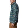 imageColumbia Mens Helvetia Half Snap FleeceNight Wave Checkered Peaks Multi