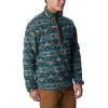 imageColumbia Mens Helvetia Half Snap FleeceNight Wave Checkered Peaks Multi