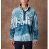 imageColumbia Mens Helvetia Half Snap FleeceNight Wave Solar Ski Print