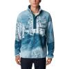 imageColumbia Mens Helvetia Half Snap FleeceNight Wave Solar Ski Print