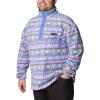 imageColumbia Mens Helvetia Half Snap FleecePurple Lotus Camp Blanket