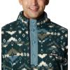 imageColumbia Mens Helvetia Half Snap FleeceSpruce Rocky Mountain Print