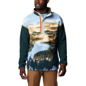imageColumbia Mens Helvetia Half Snap FleeceWarm Copper Crg Print