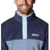 imageColumbia Mens Steens Mountain Half Snap Pullover JacketBluestoneCollegiate NavySky Blue