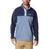 imageColumbia Mens Steens Mountain Half Snap Pullover JacketBluestoneCollegiate NavySky Blue