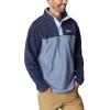 imageColumbia Mens Steens Mountain Half Snap Pullover JacketBluestoneCollegiate NavySky Blue