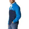 imageColumbia Mens Steens Mountain Half Snap Pullover JacketBright IndigoCollegiate NavyWhite