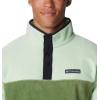 imageColumbia Mens Steens Mountain Half Snap Pullover JacketCanteenSage LeafBlack