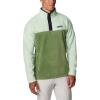 imageColumbia Mens Steens Mountain Half Snap Pullover JacketCanteenSage LeafBlack