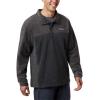 imageColumbia Mens Steens Mountain Half Snap Pullover JacketCharcoal Heather  Shark