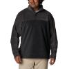 imageColumbia Mens Steens Mountain Half Snap Pullover JacketCharcoal HeatherShark