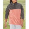 imageColumbia Mens Steens Mountain Half Snap Pullover JacketDark CoralShark