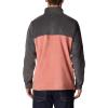 imageColumbia Mens Steens Mountain Half Snap Pullover JacketDark CoralShark