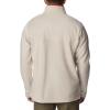 imageColumbia Mens Steens Mountain Half Snap Pullover JacketDark Stone  Warp Red
