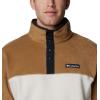 imageColumbia Mens Steens Mountain Half Snap Pullover JacketDark StoneDeltaBlack