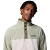 imageColumbia Mens Steens Mountain Half Snap Pullover JacketDark StoneSafari