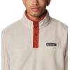 imageColumbia Mens Steens Mountain Half Snap Pullover JacketDark StoneWarp Red