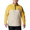 imageColumbia Mens Steens Mountain Half Snap Pullover JacketGolden NuggetAnct FsslStone Green