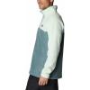 imageColumbia Mens Steens Mountain Half Snap Pullover JacketIce GreenMetalNiagara