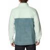 imageColumbia Mens Steens Mountain Half Snap Pullover JacketIce GreenMetalNiagara