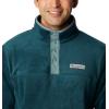 imageColumbia Mens Steens Mountain Half Snap Pullover JacketNight Wave  Metal