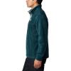 imageColumbia Mens Steens Mountain Half Snap Pullover JacketNight Wave  Metal