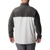 imageColumbia Mens Steens Mountain Half Snap Pullover JacketNimbus GreySharkMountain Red