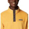 imageColumbia Mens Steens Mountain Half Snap Pullover JacketRaw Honey  Shark