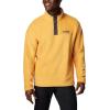 imageColumbia Mens Steens Mountain Half Snap Pullover JacketRaw Honey  Shark