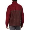 imageColumbia Mens Steens Mountain Half Snap Pullover JacketRed LodgeRed JasperBlack