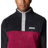 imageColumbia Mens Steens Mountain Half Snap Pullover JacketRed OnionBlackColumbia Grey