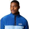 imageColumbia Mens Steens Mountain Half Snap Pullover JacketRipple BlueMtn Blue