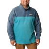 imageColumbia Mens Steens Mountain Half Snap Pullover JacketShasta  Dark Mountain