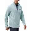 imageColumbia Mens Steens Mountain Half Snap Pullover JacketSky BlueDark Mountain