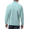 imageColumbia Mens Steens Mountain Half Snap Pullover JacketSky BlueDark Mountain