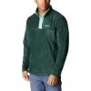 imageColumbia Mens Steens Mountain Half Snap Pullover JacketSpruceKelp