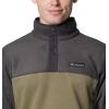 imageColumbia Mens Steens Mountain Half Snap Pullover JacketStone Green  Shark